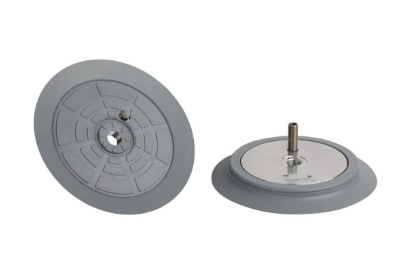 Saugplatte (rund) SPU 210 NBR-55 G1/2-IG TV