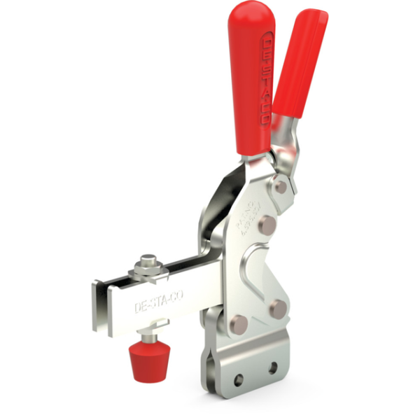 Vertikal-Kniehebelspanner U-Spannarm, Fuß gerade mit Zusatzverriegelung DESTACO Toggle Lock Plus Spa