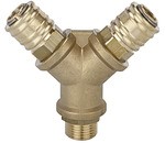 ID: 117926 - Verteiler mit 2 Schnellverschlusskuppl. NW7,2, G 1/2 AG, »R26EMS«