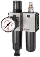 ID: 142475 - WE 2-tlg. »FUTURA-mini«, Metallbe., Stand.manometer, G 1/4, 0,1-4, HA