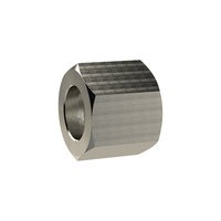 ID: 111549 - Sechskant-Überwurfmutter G 1/2, f. Tüllengröße LW 4/6/9, MS vern.