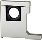 ID: 116516 - Verbindungselement m. Wandbefestigung, 1 Bohrung m. L-Bügel BG300