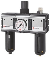 ID: 133127 - Wartungseinheit 3-tlg. »multifix«, PC-Beh., Schutzkorb, BG4, G3/4