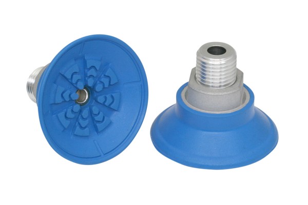 Flachsauggreifer (rund) SAF 40 NBR-45 G1/4-AG