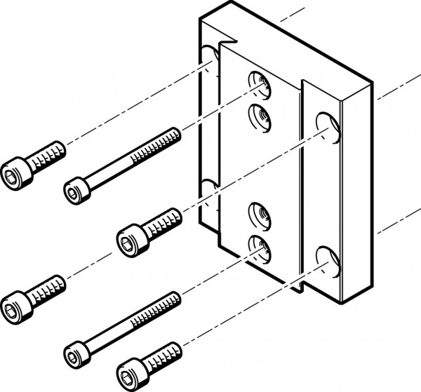 HMVA-DLA40 Aktoradapterbausatz