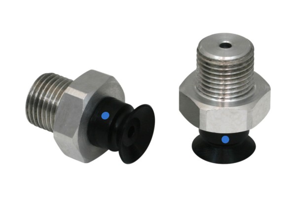 Flachsauggreifer (rund) PFYN 10 NBR-AS-55 G1/8-AG