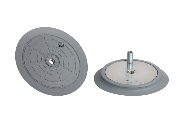 Saugplatte (rund) SPU 250 NBR-55 G1/2-IG TV