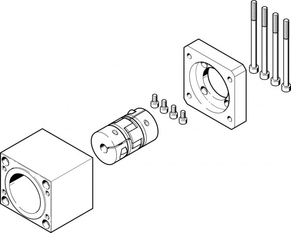 EAMM-A-S62-60H-G2 Axialbausatz