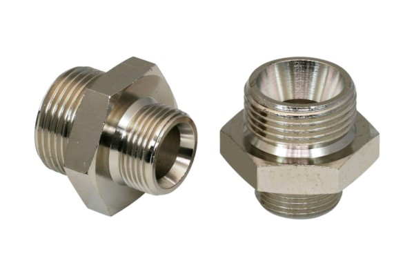 Reduziernippel mit Sechskant