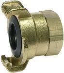 ID: 107786 - GEKA-Gewindestück, 360° drehbar, Messing blank, G 1 IG