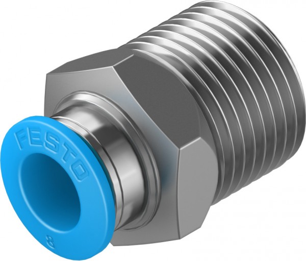 QS-3/8-8 Steckverschraubung