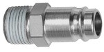 ID: 107457 - Nippel, NW 10, Stahl gehärtet/vern., R 1/4 AG PTFE beschichtet