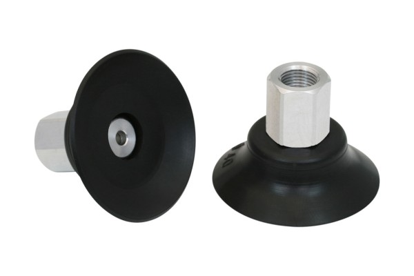 Flachsauggreifer (rund) PFYN 40 FPM-65 G1/8-IG