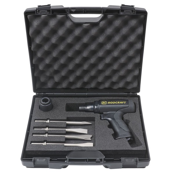 RC5195K-C Werkzeug-Set für Stein/ Beton: 1x Druckluft-Meisselhammer RC5195