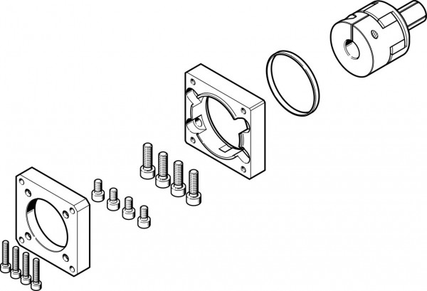 EAMM-A-M48-60H Axialbausatz
