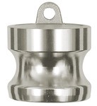 ID: 108157 - Kamlok-Verschlussstecker, Typ DP, ES 1.4401, 1 1/4, Stecker-Ø 46