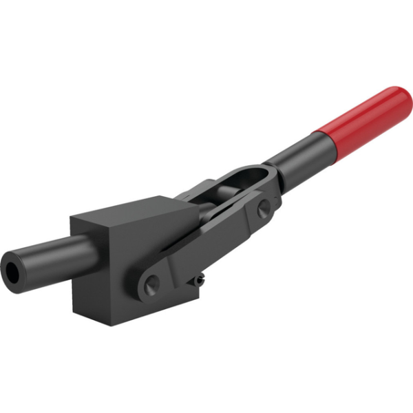 Schwerlast-Schubstangenspanner, massiver Fuß zum Anschweißen, Max. Haltekraft 11120N, Hub 25,4, Hand