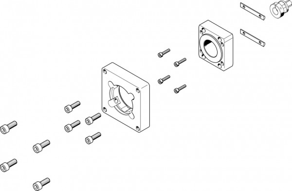 EAMM-A-R27-67A Axialbausatz