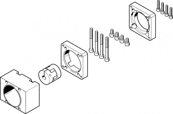 EAMM-A-S48-60H-G2 Axialbausatz