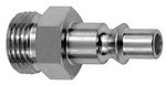 ID: 134066 - Nippel für Kuppl. NW 5,5, ARO 210, Stahl gehärtet/verz., G 1/8 AG