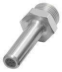 ID: 114471 - Lärmarme Runddüse, G 3/8 AG, Aluminium, Düsen-Außen-ø 10 mm