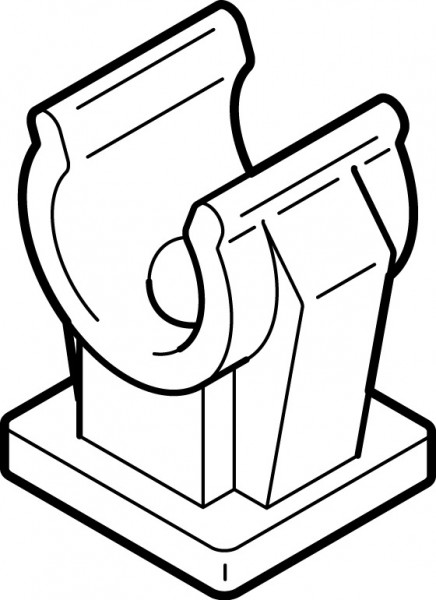 PQ-RK-12-B Rohrklemme