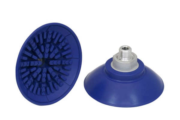 Flachsauggreifer (rund) SAF 80 NBR-60 G1/4-AG