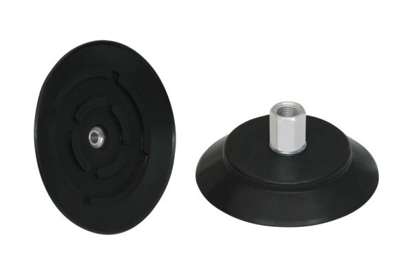 Flachsauggreifer (rund) PFYN 95 FPM-65 G1/4-IG