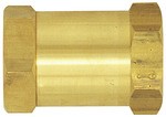 ID: 103819 - Rückschlagventil, Durchgangsform, MS, G 1 IG, 0,1 bar