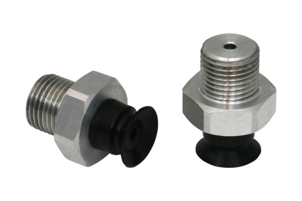 Flachsauggreifer (rund) PFYN 10 NBR-55 G1/8-AG