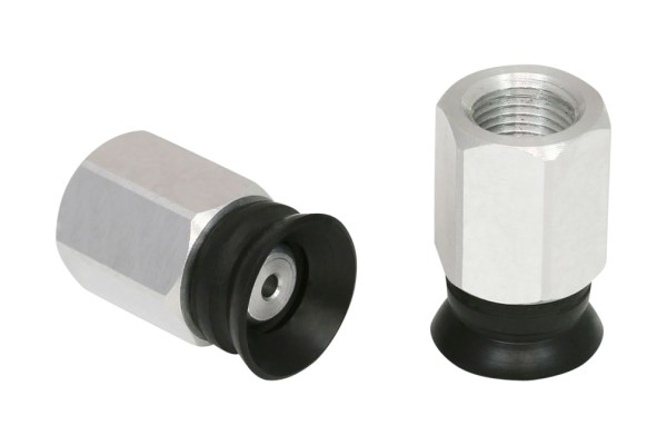 Flachsauggreifer (rund) PFYN 15 FPM-65 G1/8-IG