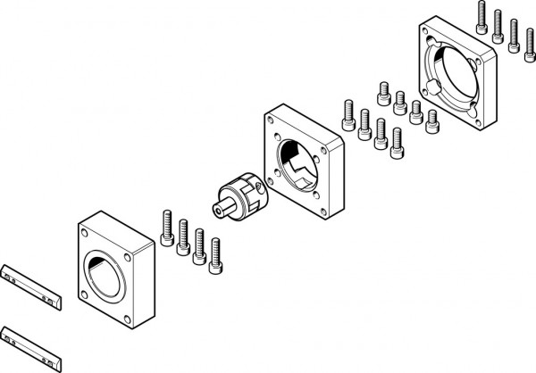 EAMM-A-R38-60G Axialbausatz