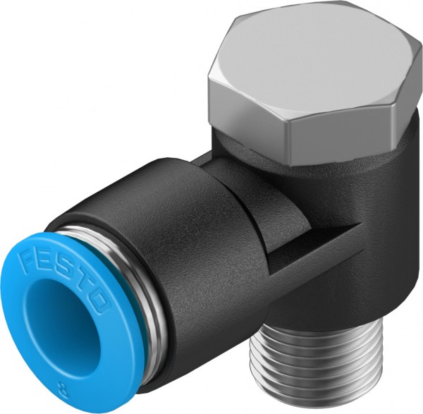 QSLV-1/8-8 L-Steckverschraubung
