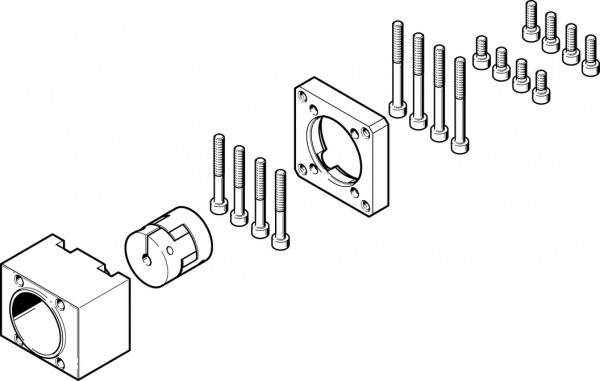 EAMM-A-S38-55A-G2 Axialbausatz