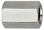ID: 111794 - Muffe, Außensechskant, G 1/8, SW 14, Edelstahl 1.4571