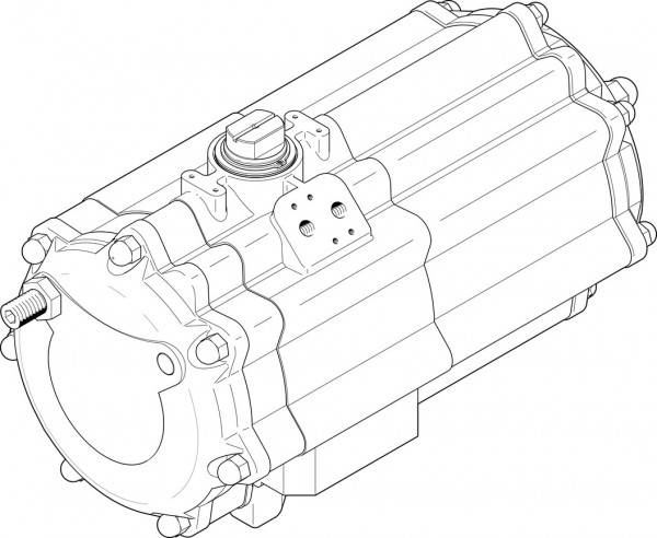 DAPS-2880-090-R-F16-T6 Schwenkantrieb
