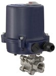 ID: 103712 - 2-Wege-Edelstahlkugelhahn, elektr. Stellantrieb, 24 V DC, Rp 1/2
