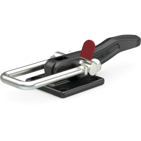 Verschlussspanner, flacher Handhebel, Max. Haltekraft 33300N, EF:AF 44:1, Spannweg 55,6