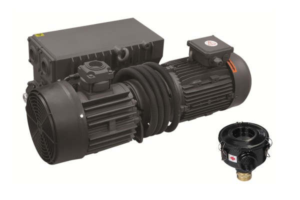 Ölgeschmierte Vakuumpumpe