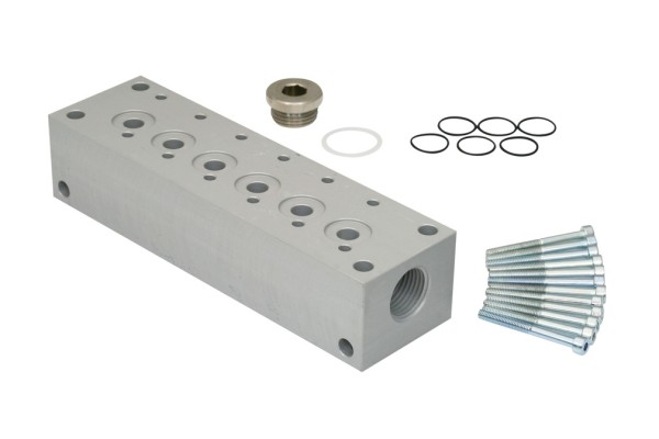 Druckluftanschlussplatte GP 6 SMP 15
