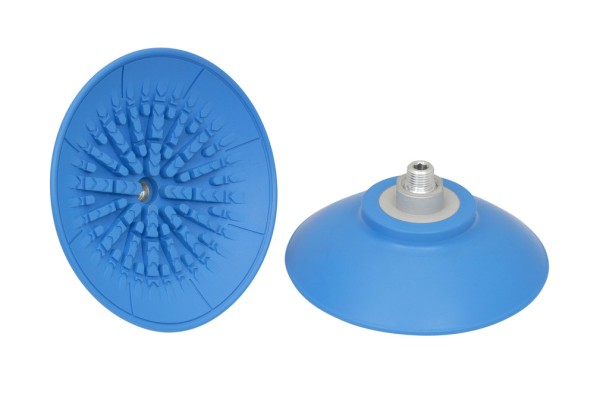 Flachsauggreifer (rund) SAF 125 NBR-45 G1/4-AG