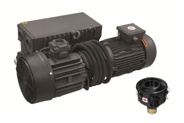 Ölgeschmierte Vakuumpumpe