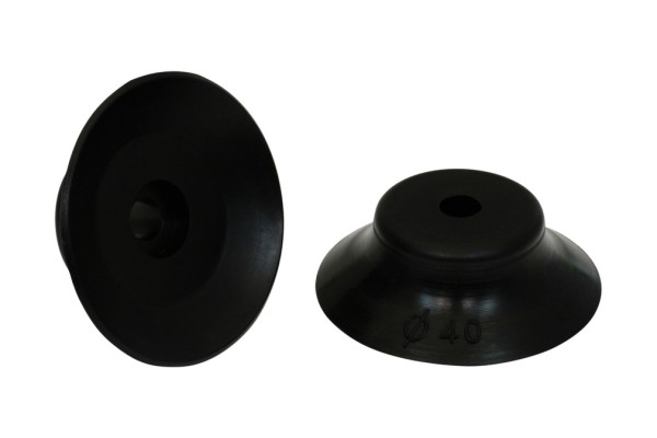 Flachsauger (rund) PFG 40 NBR-55 N007