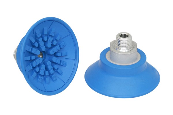 Flachsauggreifer (rund) SAF 60 NBR-45 G1/4-AG