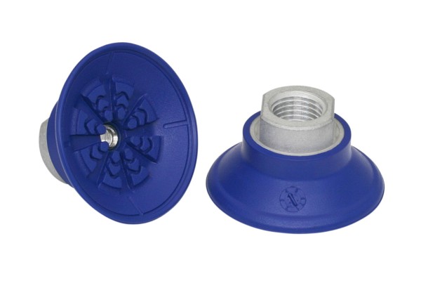 Flachsauggreifer (rund) SAF 40 NBR-60 G1/4-IG