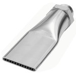 ID: 114479 - Lärmarme Flachdüse, G 3/8 AG, MS vernickelt, Düsenbreite 29mm, 12