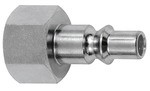 ID: 134071 - Nippel für Kuppl. NW 5,5, ARO 210, Stahl gehärtet/verz., G 1/4 IG