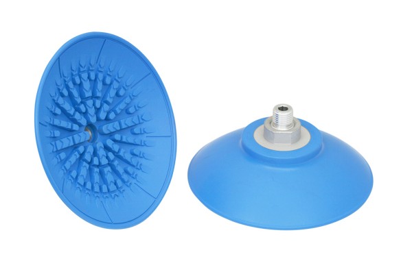 Flachsauggreifer (rund) SAF 125 NBR-45 M14x1.5-AG