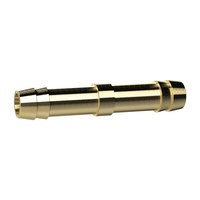 ID: 136262 - Doppelschlauchtülle, für Schlauch LW 4 mm, Messing, L=49mm