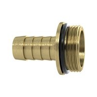 ID: 146140 - 1/3 Schlauchverschr. G1 1/2x32, m. NBR O-Ring, m. Bund, MS blank